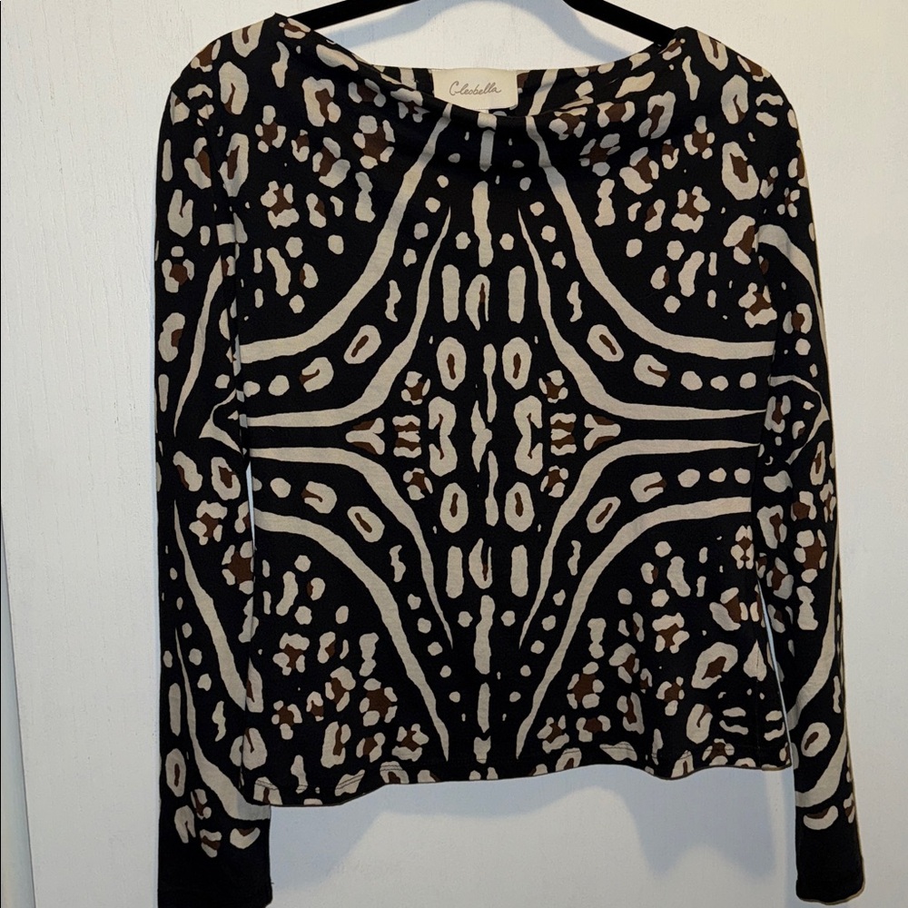 Cleobella Long Sleeve Top. SZ Small 💯 Organic Cotton  New